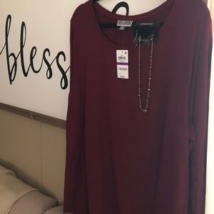 JM Collection plus size 2xl top
